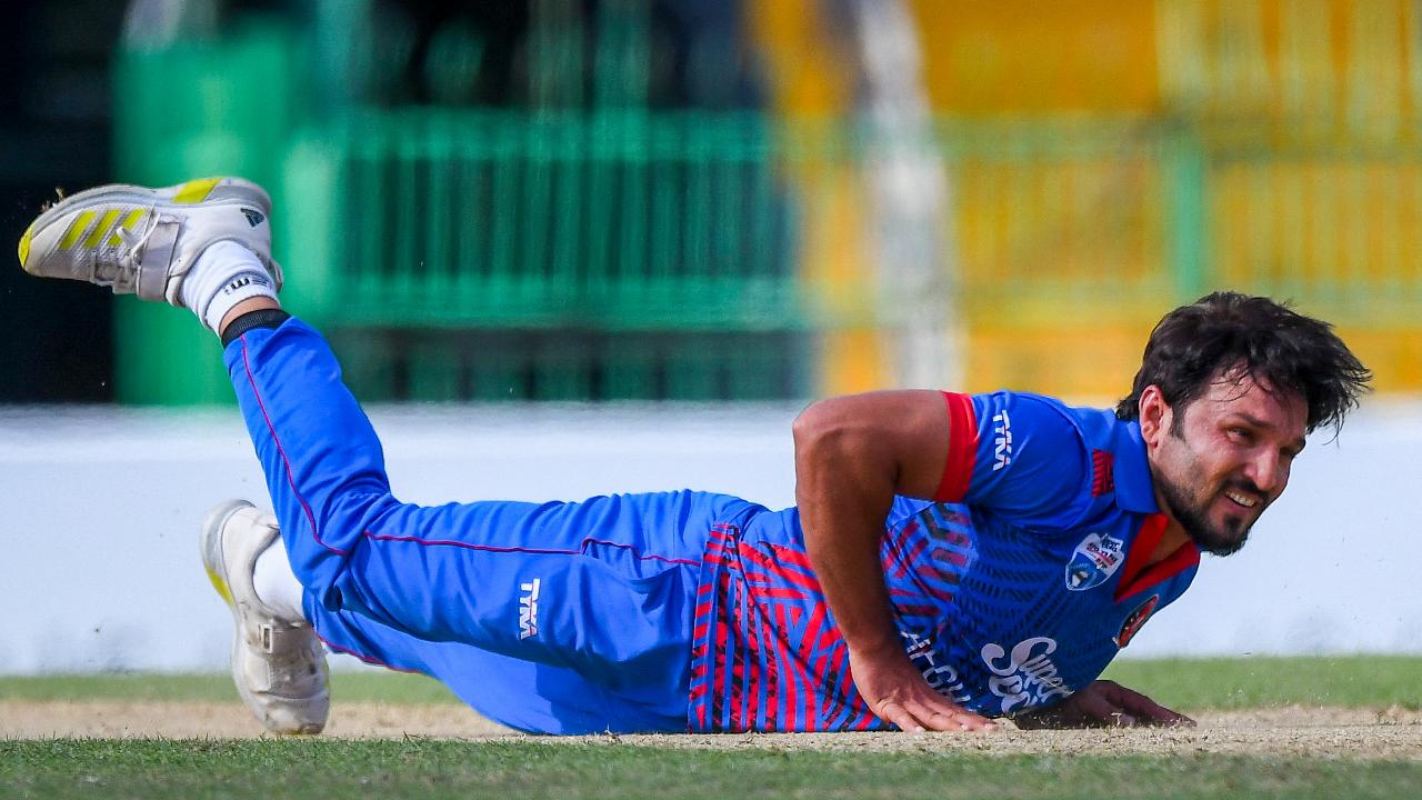 Afghanistan's all-rounder Gulbadin Naib took 4 wickets by giving 60 runs in 10 overs with an economy of 6.00. He also scored 22 runs off 16 deliveries including 4 fours with a strike rate of 137.50